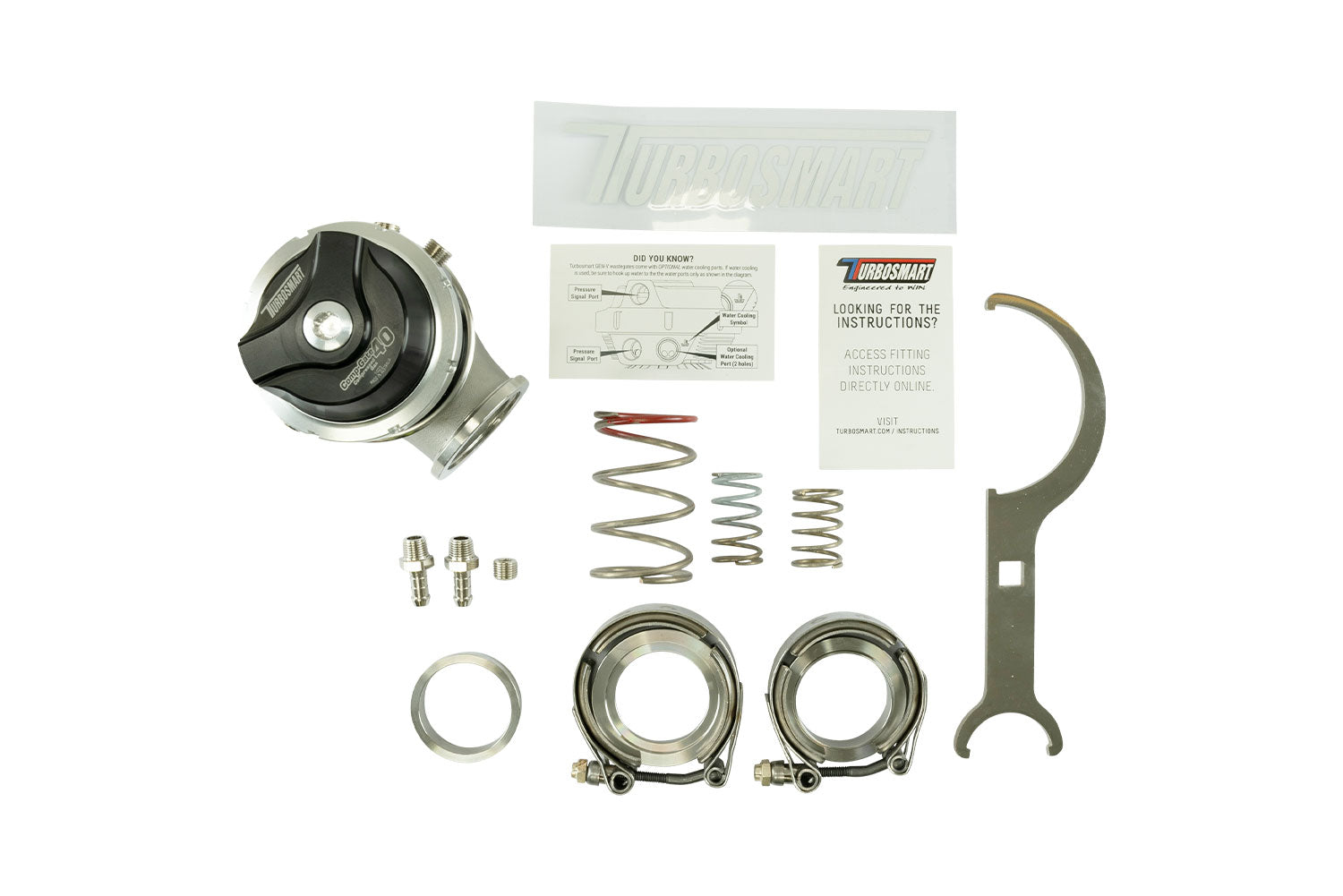 Turbosmart GenV WG40CG CompGate40 Compressed Gas 7psi Black — BP OPREMA I SERVIS d.o.o.