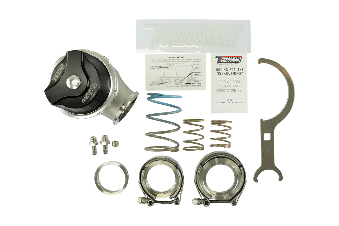 Turbosmart GenV WG45CG HyperGate45 Compressed Gas 7psi Black — BP OPREMA I SERVIS d.o.o.