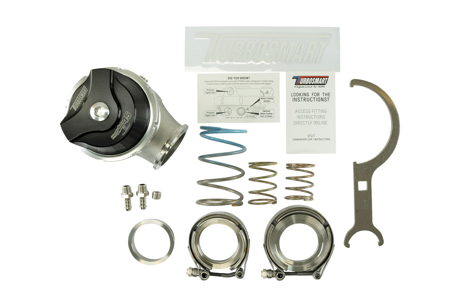 Turbosmart GenV WG45CG HyperGate45 Compressed Gas 7psi Black — BP OPREMA I SERVIS d.o.o.