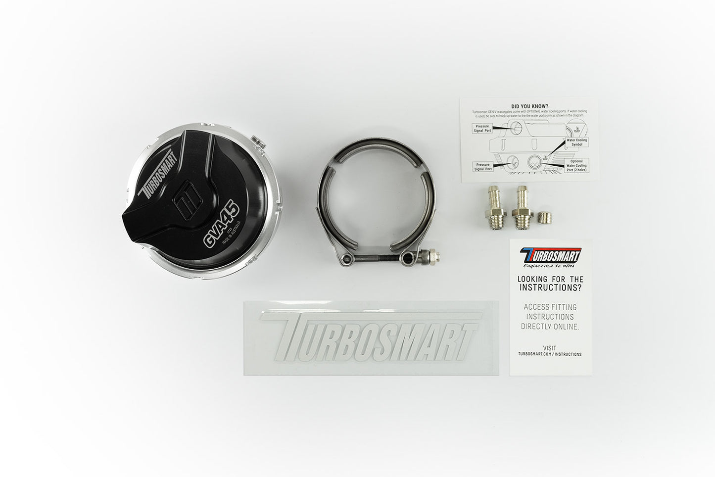 Turbosmart Gas Valve Actuator 45 14psi Black — BP OPREMA I SERVIS d.o.o.
