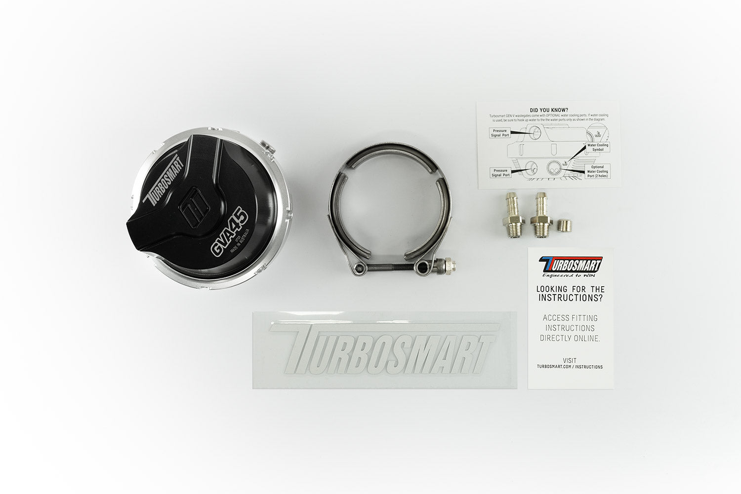 Turbosmart Gas Valve Actuator 45 14psi Black — BP OPREMA I SERVIS d.o.o.
