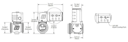 Turbosmart eSG40 Electronic StraightGate Black — BP OPREMA I SERVIS d.o.o.