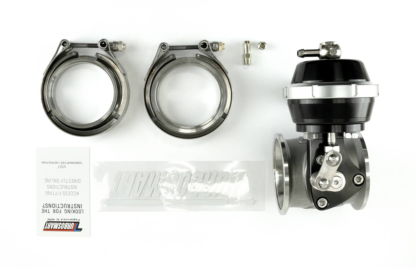 Turbosmart Pneumatic StraightGate50 (Vacuum-Based) 6 InHg External Wastegate (Black) — BP OPREMA I SERVIS d.o.o.
