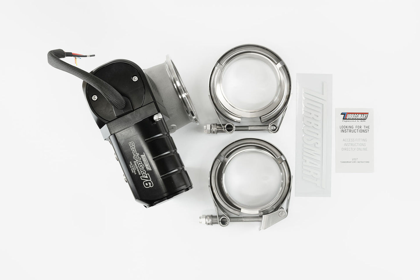 Turbosmart eSG76 Electronic StraightGate Black — BP OPREMA I SERVIS d.o.o.