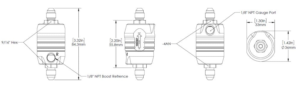 Turbosmart ProOPR Rising Rate Turbo Oil Pressure Regulator — BP OPREMA I SERVIS d.o.o.