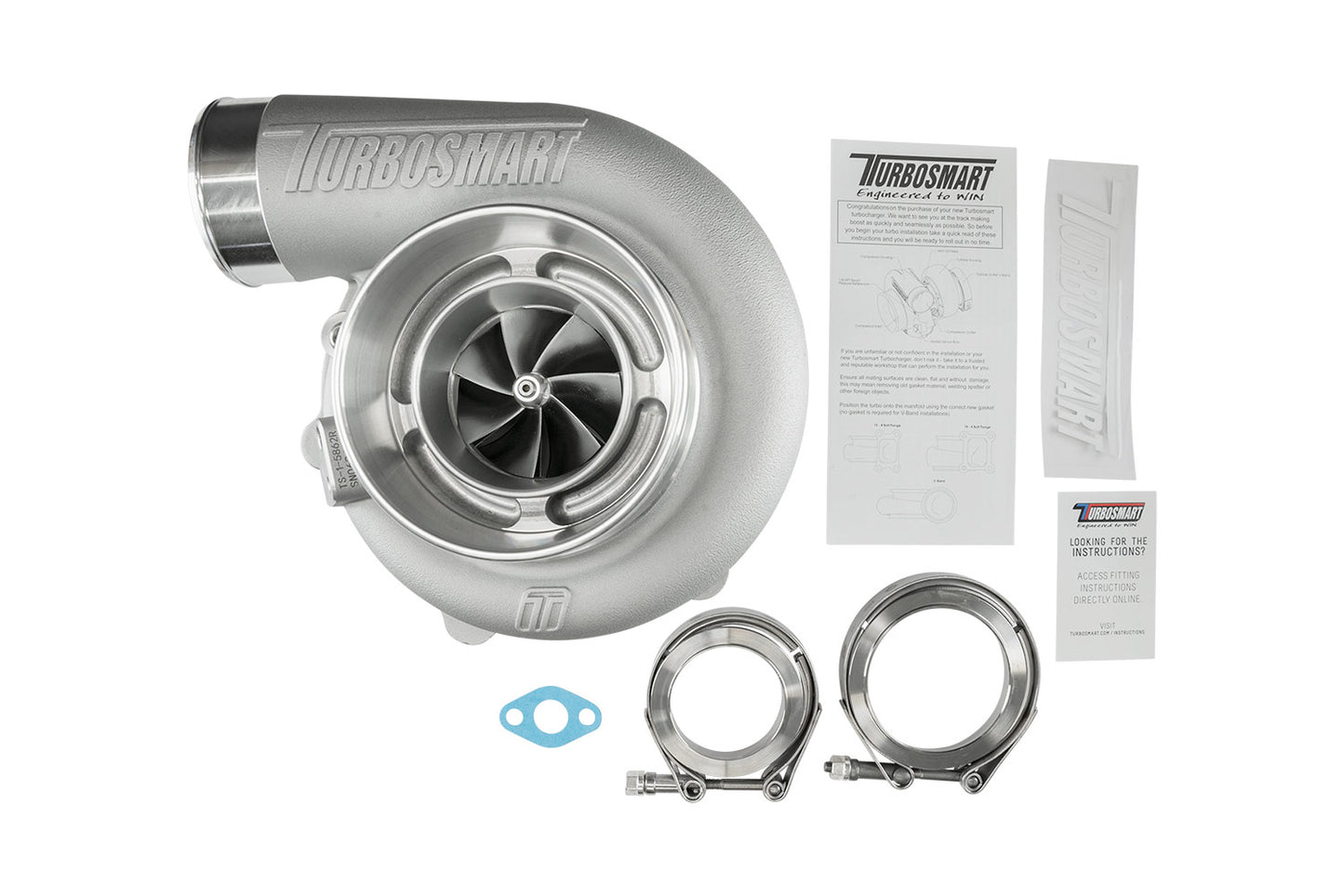 Turbosmart TS-1 Turbocharger 5862 V-Band Reverse Rotation 0.82AR Externally Wastegated — BP OPREMA I SERVIS d.o.o.