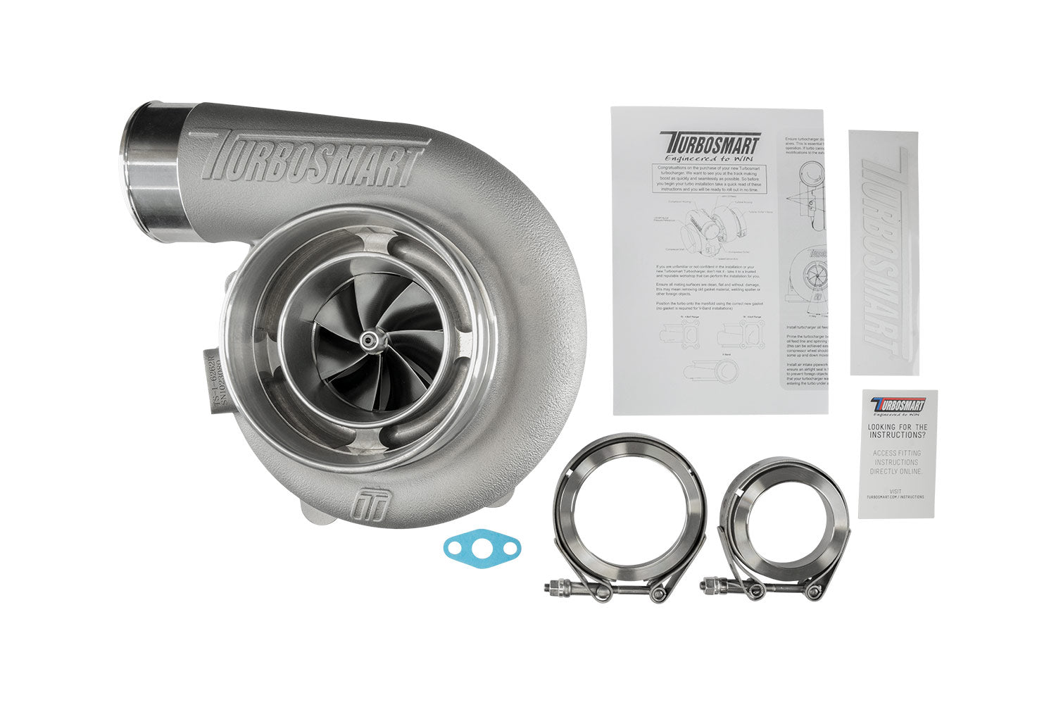 Turbosmart TS-1 Turbocharger 6262 V-Band 0.82AR Externally Wastegated (Reversed Rotation) — BP OPREMA I SERVIS d.o.o.