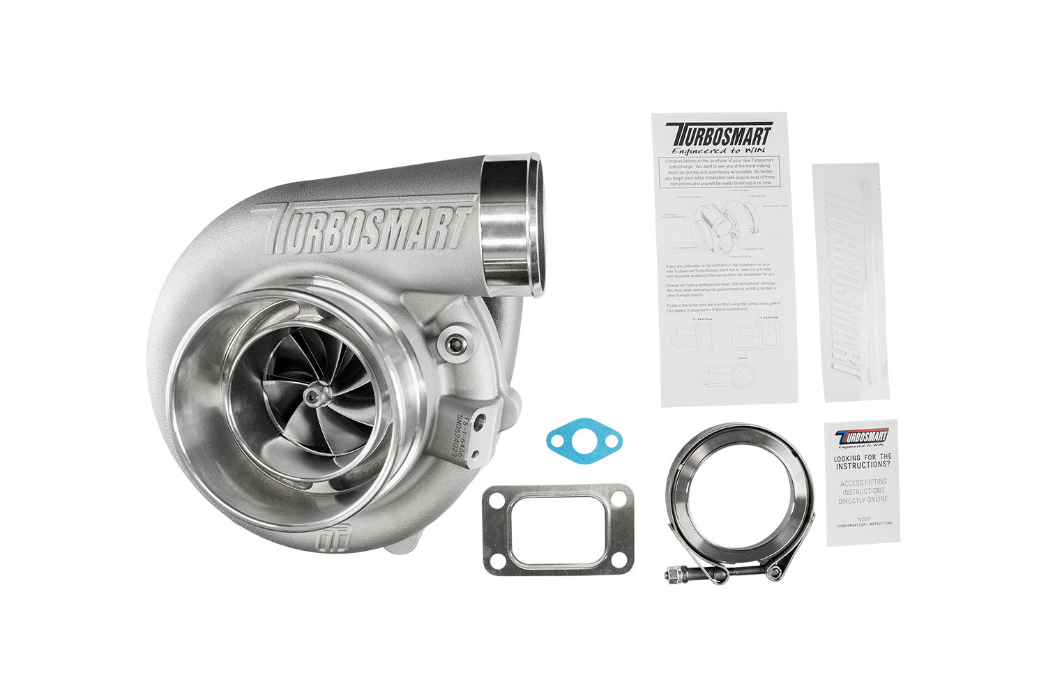 Turbosmart TS-1 Turbocharger 6466 T3 0.82AR Externally Wastegated — BP OPREMA I SERVIS d.o.o.