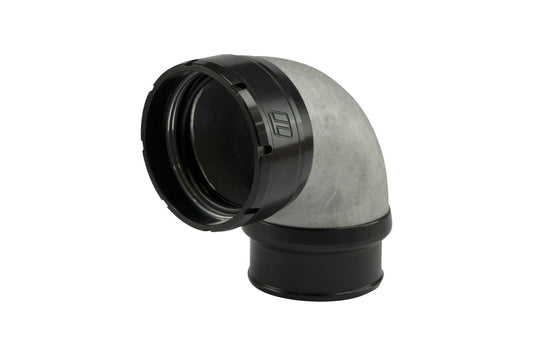 Turbo Adapter Compressor Outlet 2.50" to 90 Elbow Hose Barb 2.50"