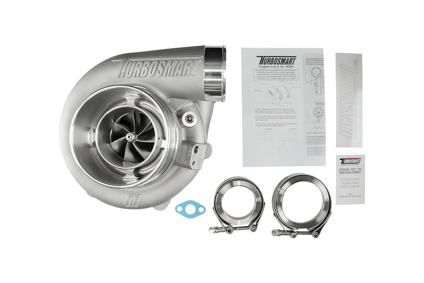 Turbosmart TS-2 Turbocharger (Water Cooled) 5862 V-Band 0.82AR Externally Wastegated — BP OPREMA I SERVIS d.o.o.