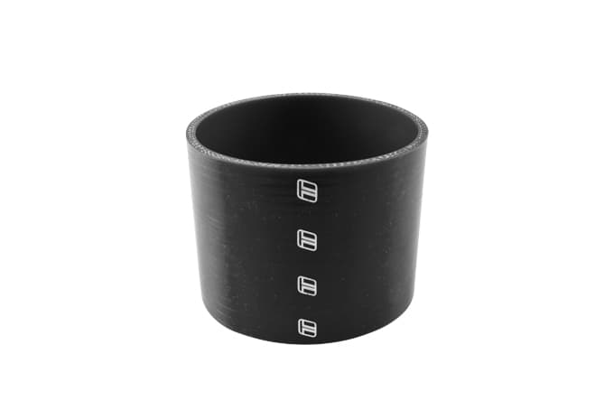 Straight 4.00"x 90mm BLACK"