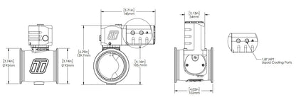 Turbosmart eSG76 Electronic StraightGate Black — BP OPREMA I SERVIS d.o.o.