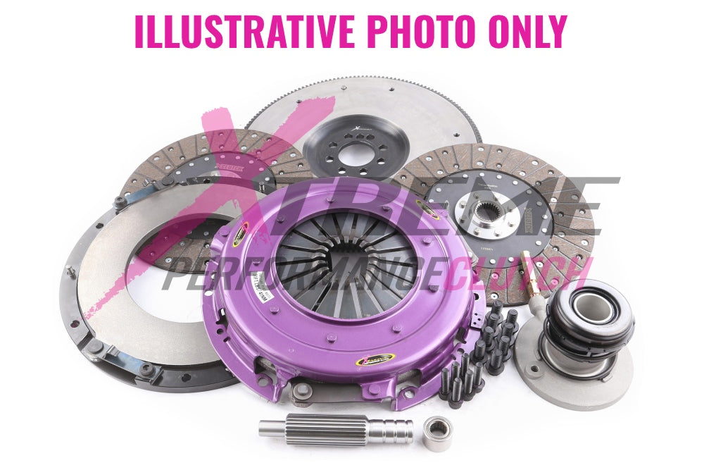 Xtreme Performance - 270mm Organic Twin Plate Clutch Kit Incl Flywheel & CSC 1300Nm - RACE