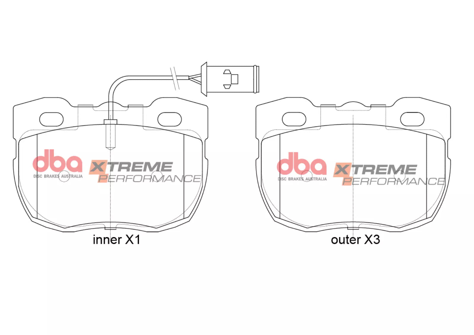 DBA Brake Pads Xtreme Performance | Front — BP OPREMA I SERVIS d.o.o.