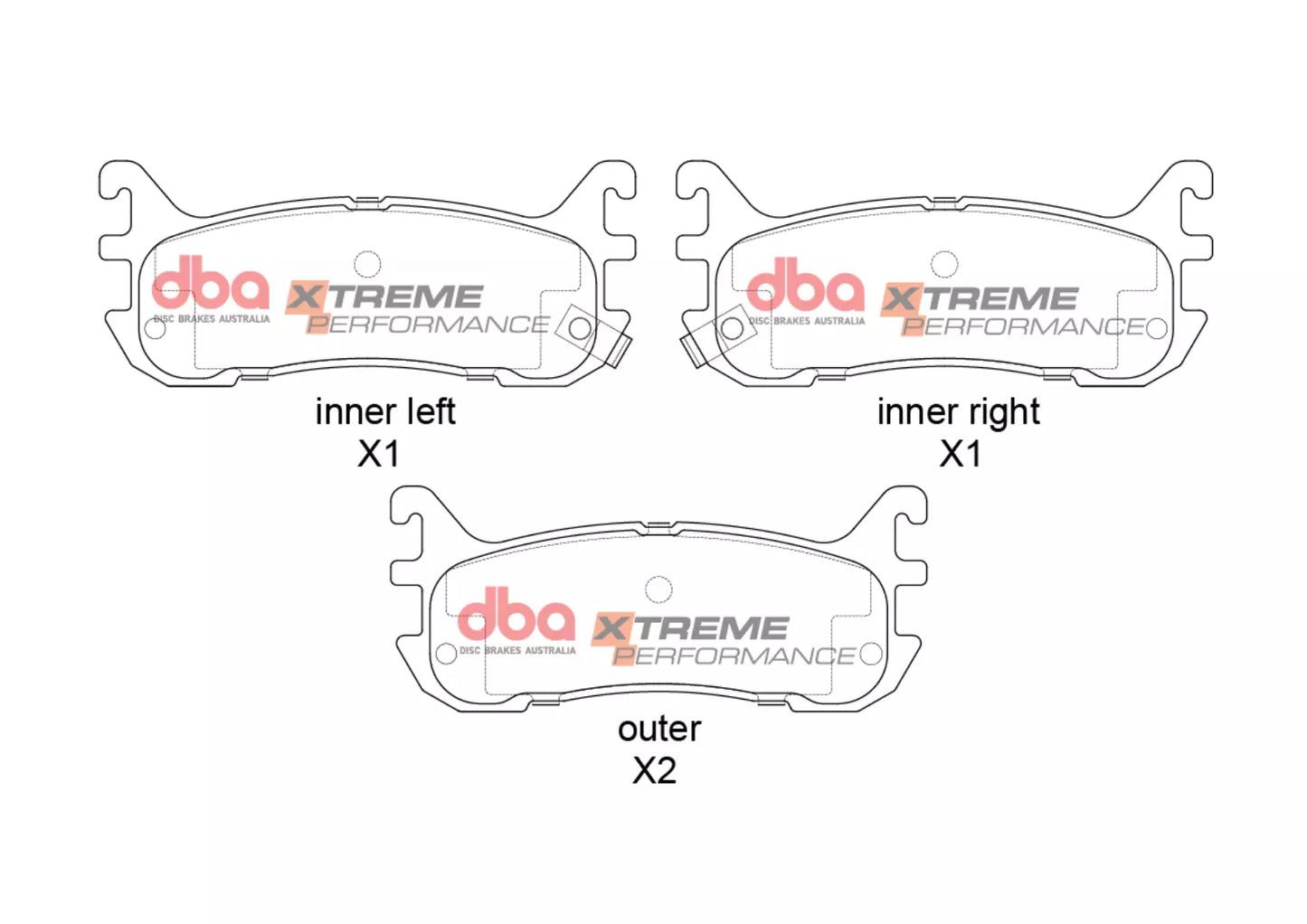 DBA Brake Pads Xtreme Performance — BP OPREMA I SERVIS d.o.o.