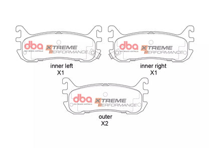 DBA Brake Pads Xtreme Performance — BP OPREMA I SERVIS d.o.o.