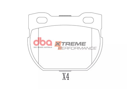 DBA Brake Pads Xtreme Performance | Rear Axle — BP OPREMA I SERVIS d.o.o.