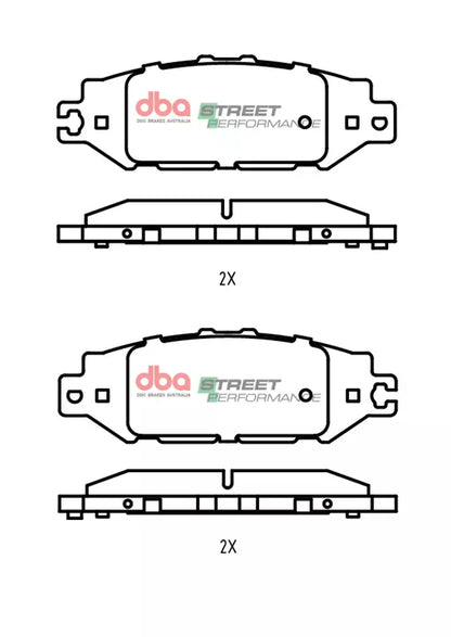 DBA Brake Pads Street Performance | Rear — BP OPREMA I SERVIS d.o.o.
