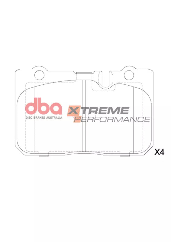 DBA Brake Pads Xtreme Performance | Front — BP OPREMA I SERVIS d.o.o.