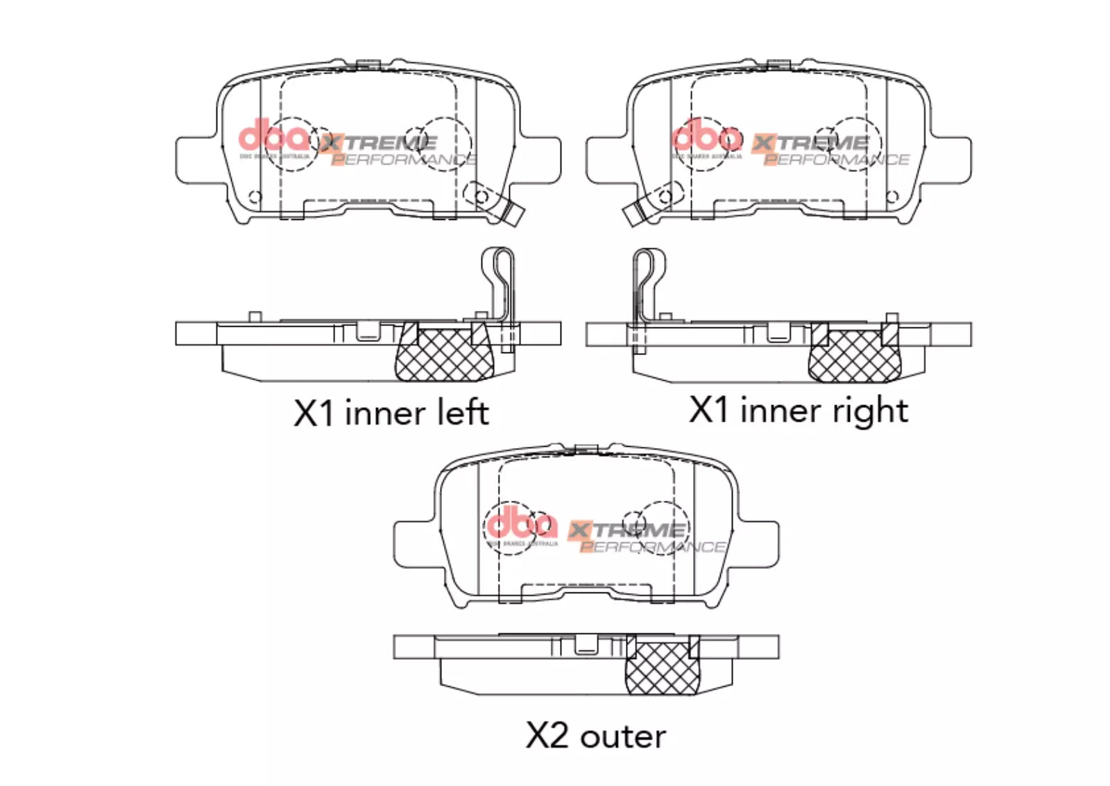 DBA Brake Pads Xtreme Performance | Front — BP OPREMA I SERVIS d.o.o.