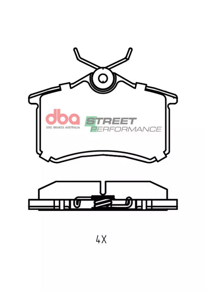 DBA Brake Pads Street Performance | Rear — BP OPREMA I SERVIS d.o.o.