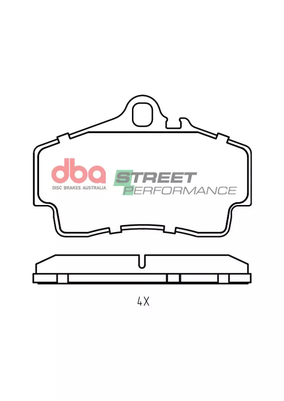 DBA Brake Pads Street Performance | Rear — BP OPREMA I SERVIS d.o.o.