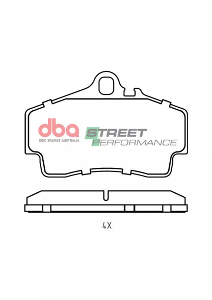 DBA Brake Pads Street Performance | Rear — BP OPREMA I SERVIS d.o.o.
