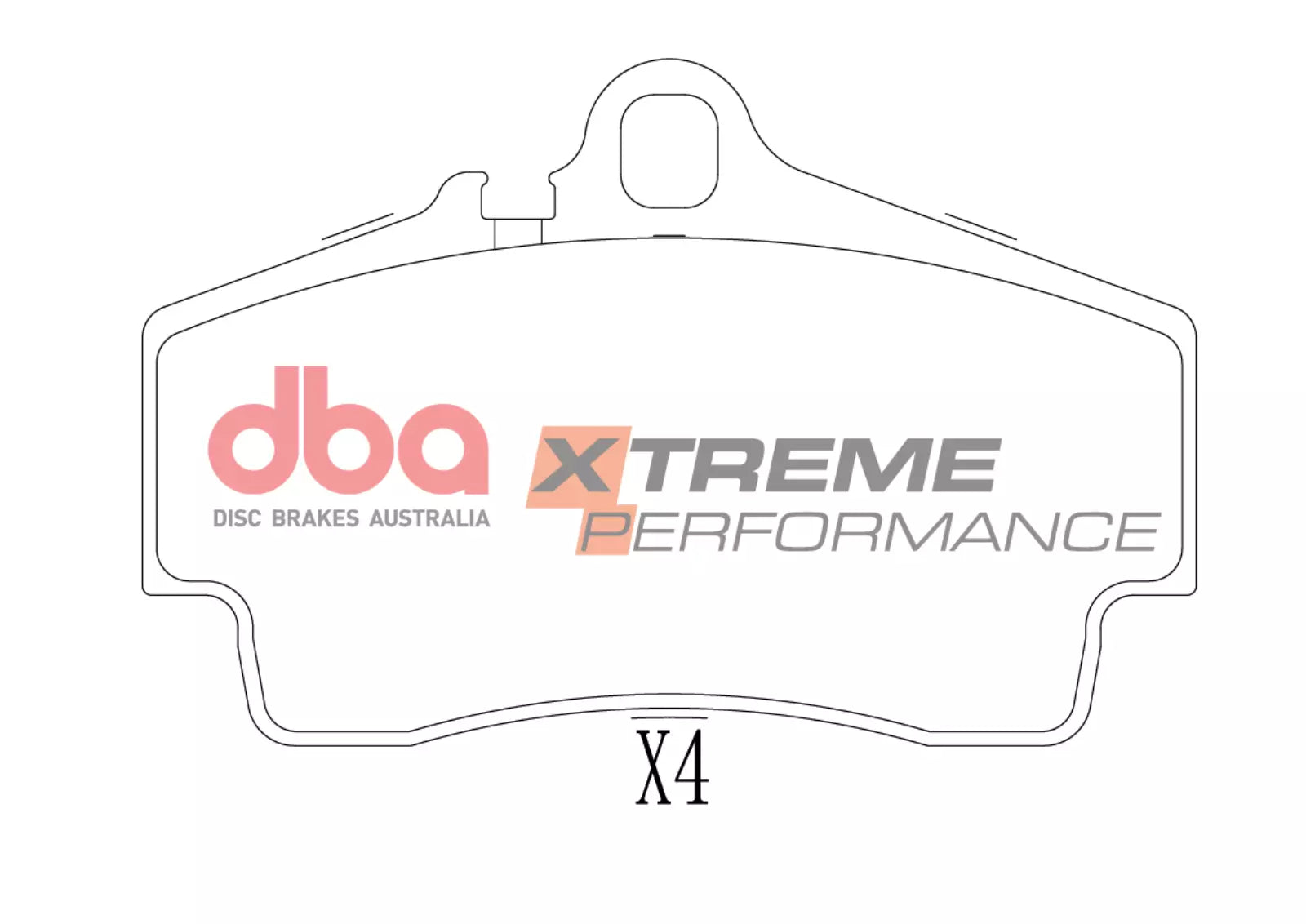 DBA Brake Pads Xtreme Performance | Rear Axle — BP OPREMA I SERVIS d.o.o.