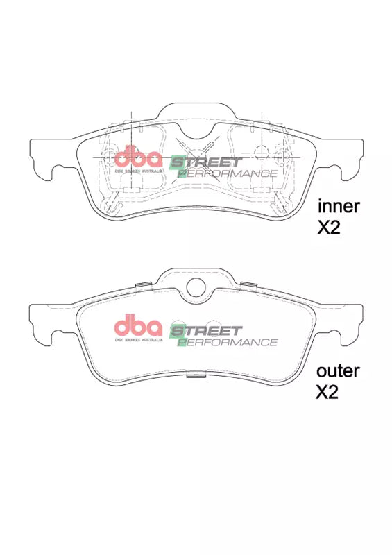 DBA Brake Pads Street Performance | Rear — BP OPREMA I SERVIS d.o.o.