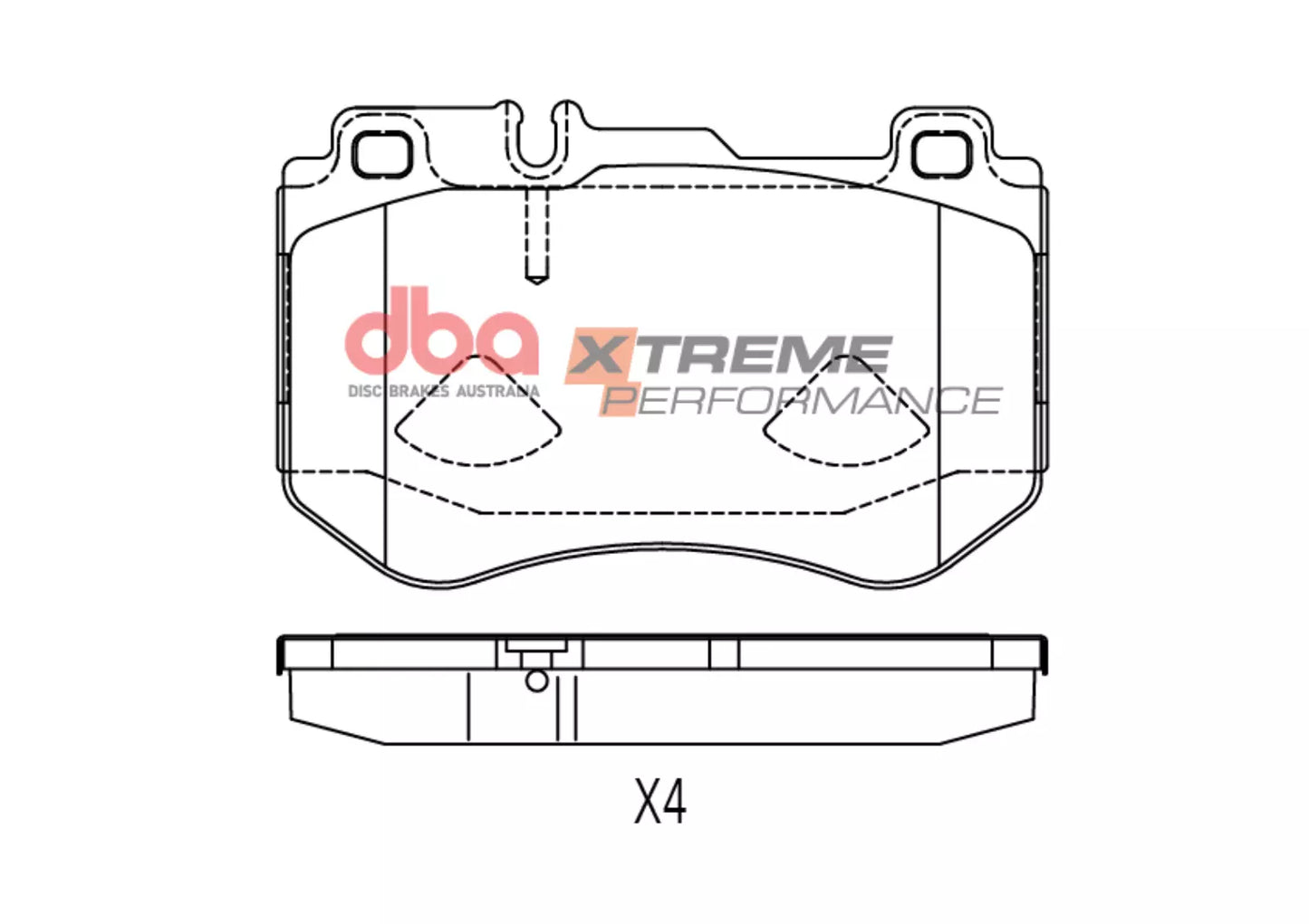 DBA Brake Pads Xtreme Performance | Front — BP OPREMA I SERVIS d.o.o.