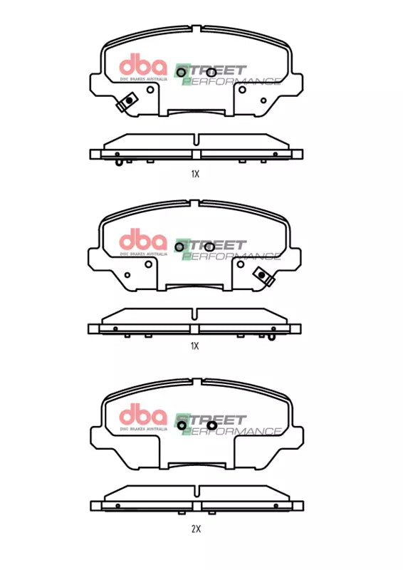 DBA Brake Pads Street Performance | Front Axle — BP OPREMA I SERVIS d.o.o.