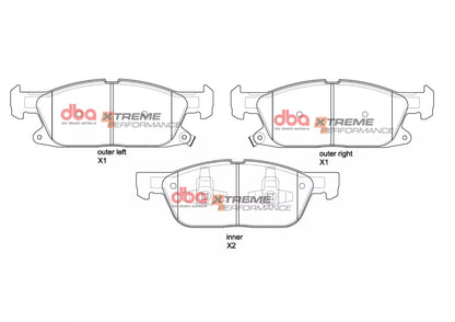 DBA Brake Pads Xtreme Performance | Front Axle — BP OPREMA I SERVIS d.o.o.