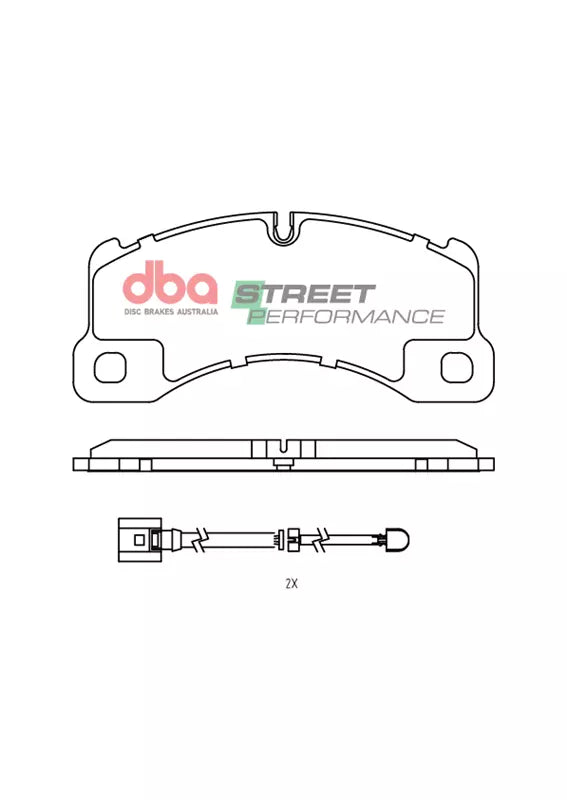 DBA Brake Pads Street Performance | Front Axle — BP OPREMA I SERVIS d.o.o.