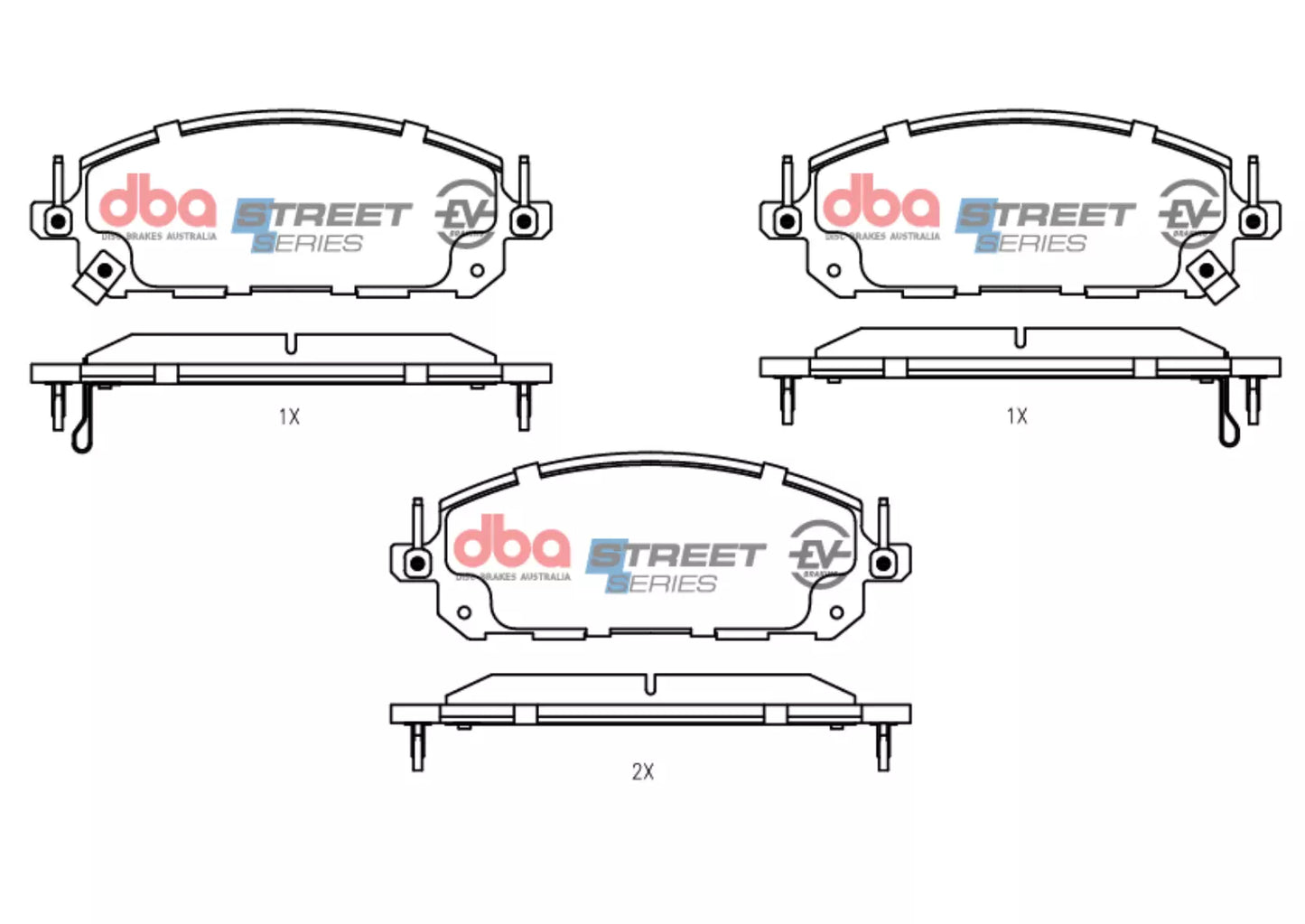 DBA Brake Pads Street Series | Rear Axle — BP OPREMA I SERVIS d.o.o.