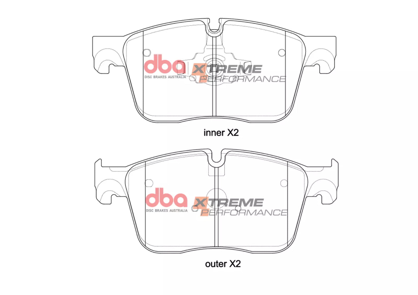 DBA Brake Pads Xtreme Performance | Front Axle — BP OPREMA I SERVIS d.o.o.