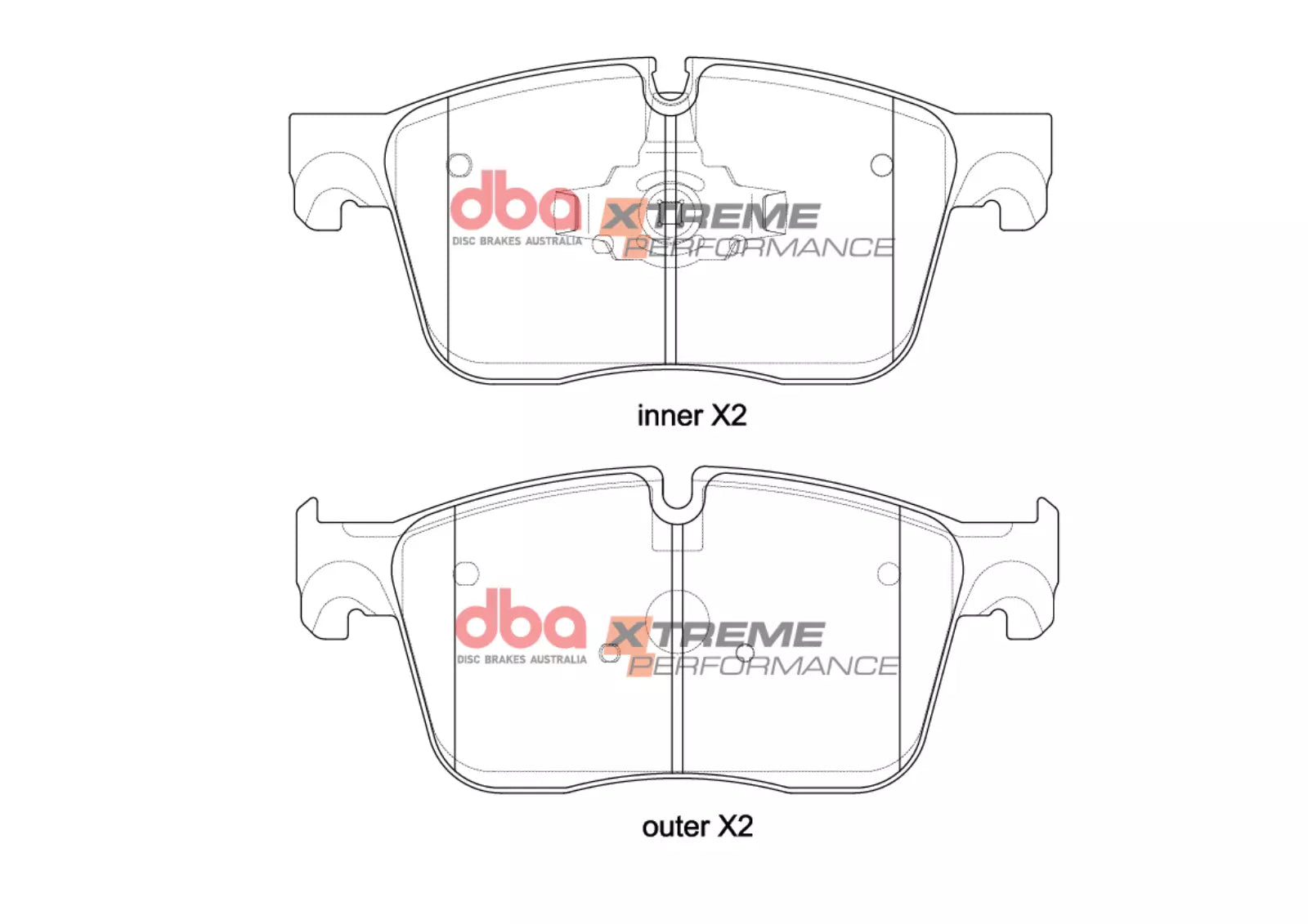 DBA Brake Pads Xtreme Performance | Front Axle — BP OPREMA I SERVIS d.o.o.