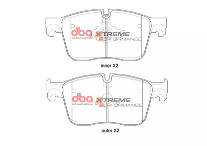 DBA Brake Pads Xtreme Performance | Front Axle — BP OPREMA I SERVIS d.o.o.