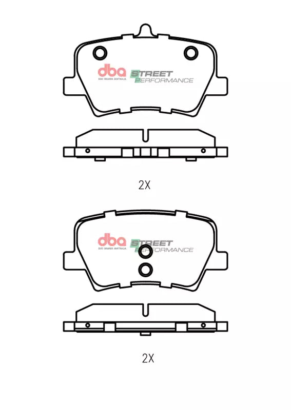 DBA Brake Pads Street Performance | Rear — BP OPREMA I SERVIS d.o.o.