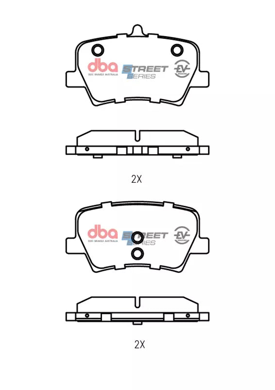 DBA Brake Pads Street Series | Rear — BP OPREMA I SERVIS d.o.o.