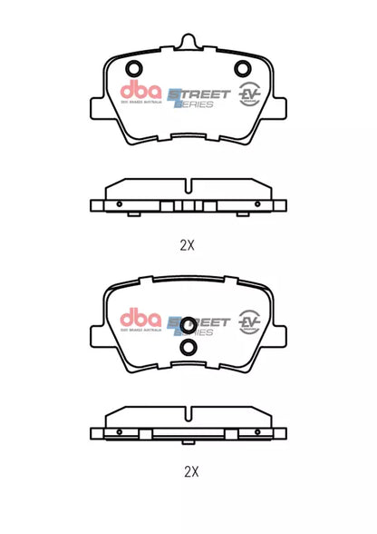DBA Brake Pads Street Series | Rear — BP OPREMA I SERVIS d.o.o.