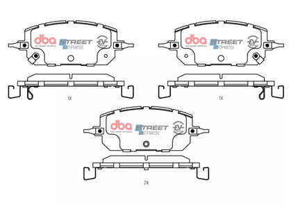 DBA Brake Pads Street Series | Front Axle — BP OPREMA I SERVIS d.o.o.