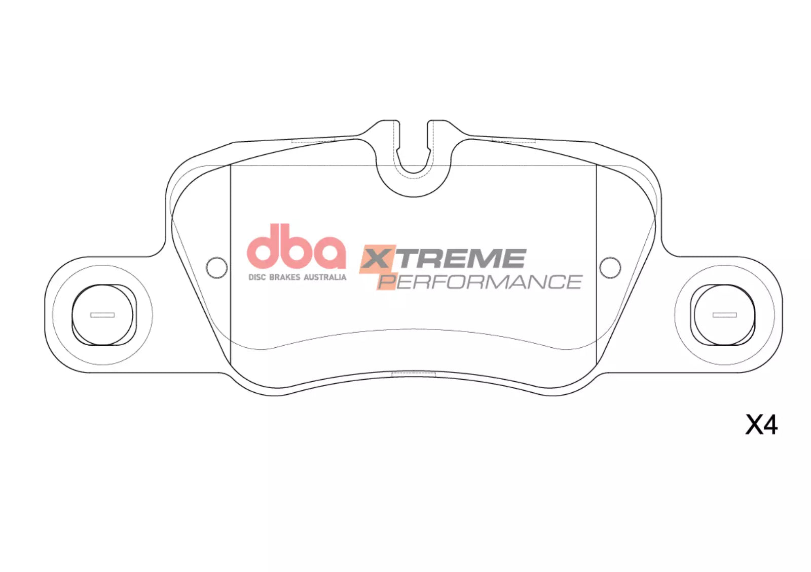 DBA Brake Pads Xtreme Performance | Rear Axle — BP OPREMA I SERVIS d.o.o.