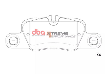 DBA Brake Pads Xtreme Performance | Rear Axle — BP OPREMA I SERVIS d.o.o.
