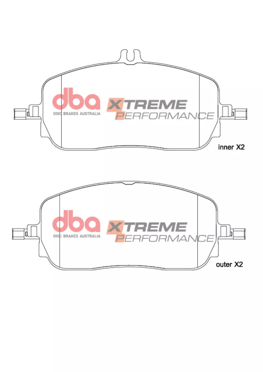 DBA Brake Pads Xtreme Performance | Front — BP OPREMA I SERVIS d.o.o.