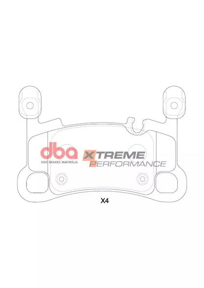 DBA Brake Pads Xtreme Performance | Rear — BP OPREMA I SERVIS d.o.o.