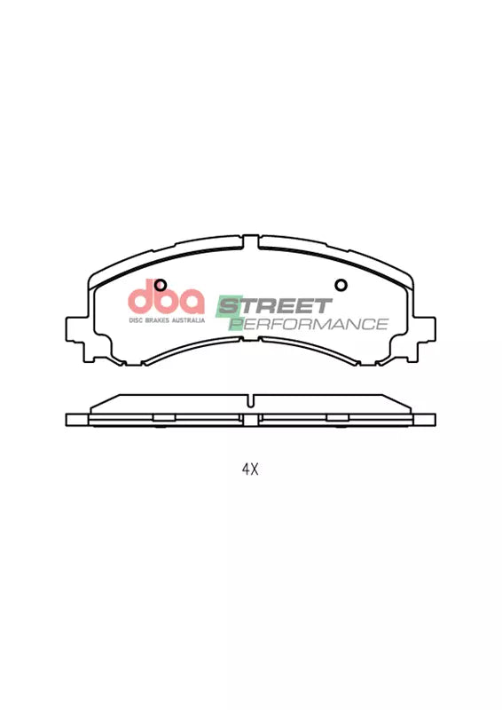 DBA Brake Pads Street Performance | Front Axle — BP OPREMA I SERVIS d.o.o.