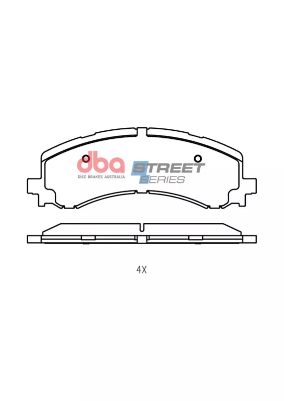 DBA Brake Pads Street Series | Front — BP OPREMA I SERVIS d.o.o.