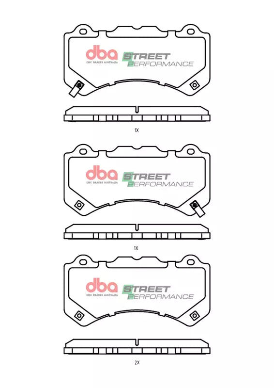 DBA Brake Pads Street Performance | Front Axle — BP OPREMA I SERVIS d.o.o.