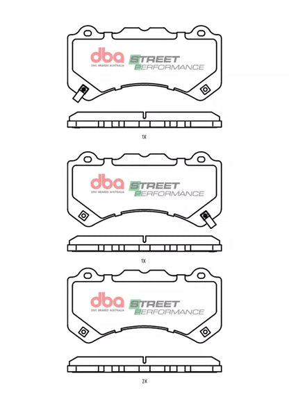 DBA Brake Pads Street Performance | Front Axle — BP OPREMA I SERVIS d.o.o.