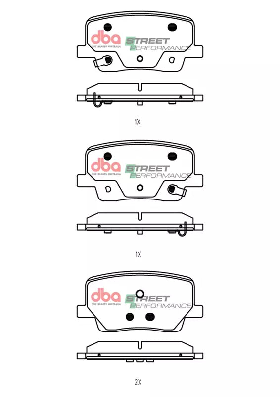 DBA Brake Pads Street Performance | Rear — BP OPREMA I SERVIS d.o.o.